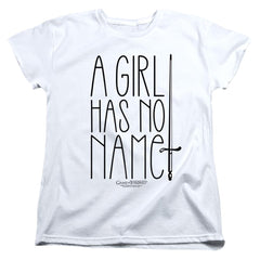 Game Of Thrones No Name Women's 18/1 Cotton Short-Sleeve T-Shirt