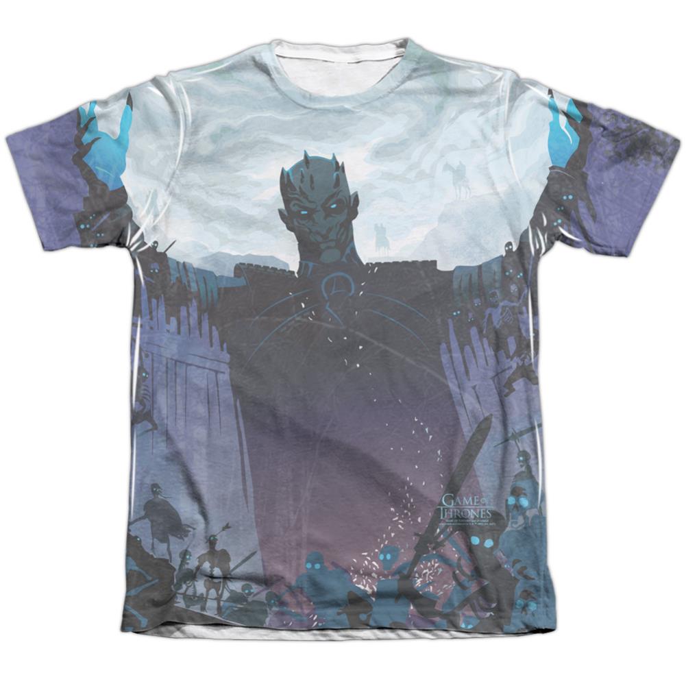 Game Of Thrones The Dead Come With It Men's Regular Fit Poly Cotton Short-Sleeve T-Shirt