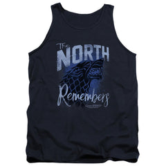 Game Of Thrones The North Remembers Men's 18/1 Cotton Tank Top