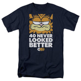 Garfield 40 Looks Men's 18/1 Cotton Short-Sleeve T-Shirt