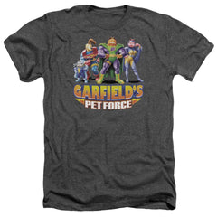 Garfield Beyond Men's 30/1 Heather 60 40 Poly Short-Sleeve T-Shirt