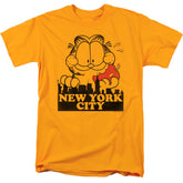 Garfield Big Apple Men's 18/1 Cotton Short-Sleeve T-Shirt