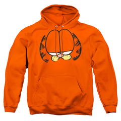 Garfield Big Head Men's Pull-Over 75 25 Poly Hoodie