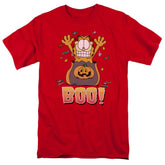Garfield Boo! Men's 18/1 Cotton Short-Sleeve T-Shirt