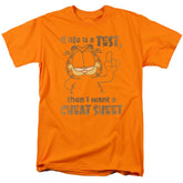 Garfield Cheat Sheet Men's 18/1 Cotton Short-Sleeve T-Shirt