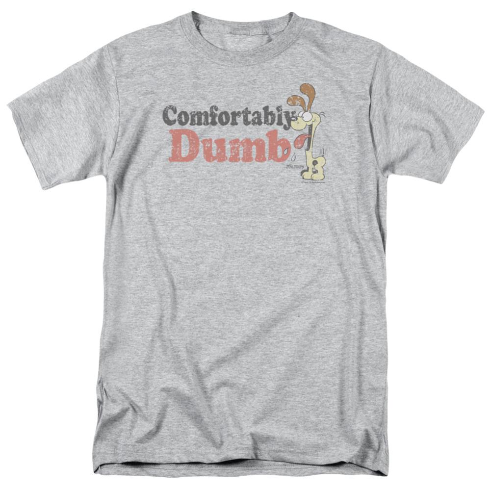 Garfield Comfortably Dumb Men's 18/1 Cotton Short-Sleeve T-Shirt