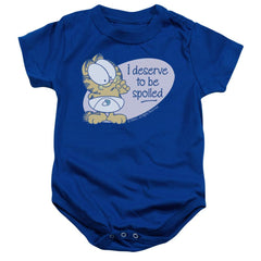 Garfield Deserve To Be Spoiled Infant's Cotton SS Snapsuit