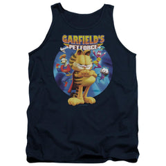 Garfield Dvd Art Men's 18/1 Cotton Tank Top