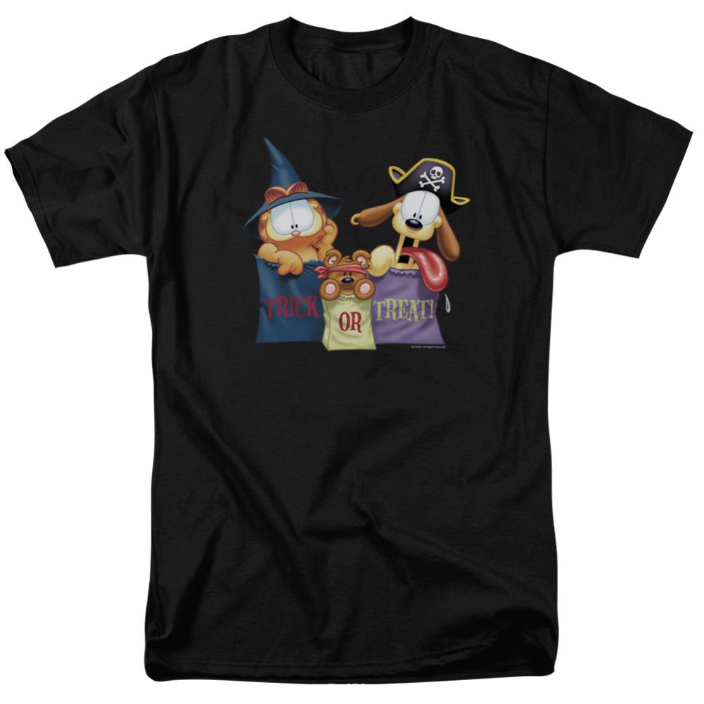Garfield Grab Bags Men's 18/1 Cotton Short-Sleeve T-Shirt