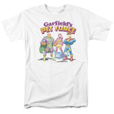 Garfield Heroes Await Men's 18/1 Cotton Short-Sleeve T-Shirt