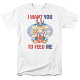 Garfield I Want You Men's 18/1 Cotton Short-Sleeve T-Shirt
