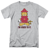 Garfield Im Used To It Men's 18/1 Cotton Short-Sleeve T-Shirt