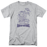 Garfield King Of The Grill Men's 18/1 Cotton Short-Sleeve T-Shirt