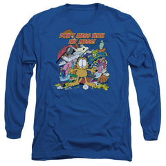 Garfield My Mess Men's 18/1 Cotton Long-Sleeve T-Shirt