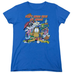 Garfield My Mess Women's 18/1 Cotton Short-Sleeve T-Shirt