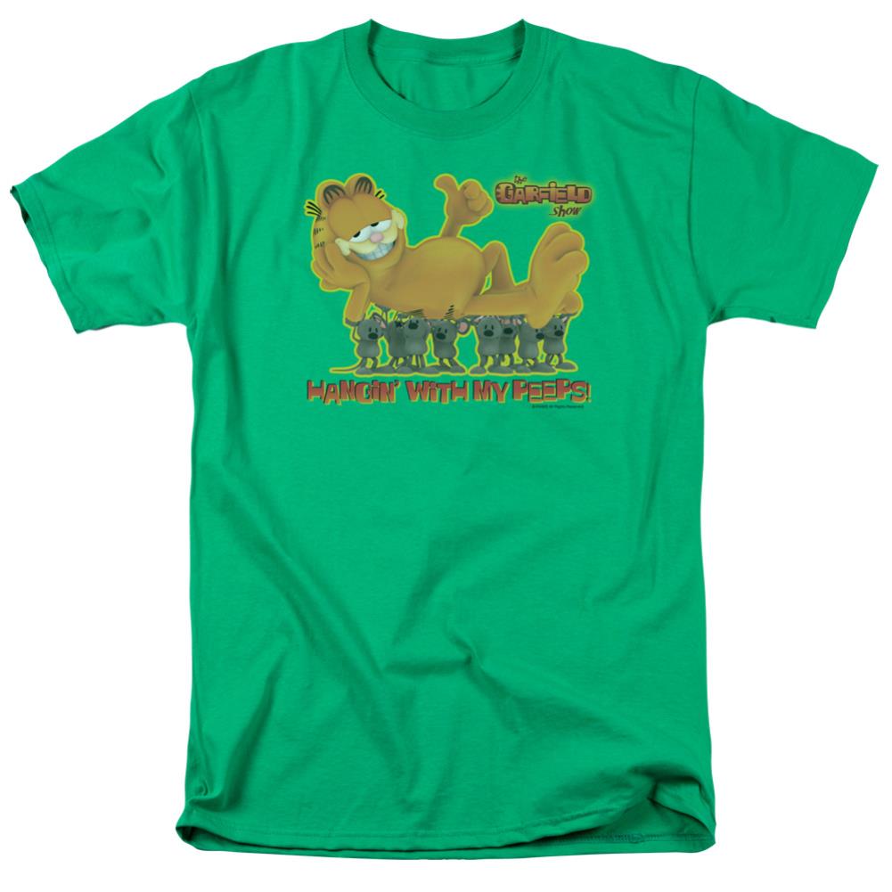 Garfield My Peeps Men's 18/1 Cotton Short-Sleeve T-Shirt