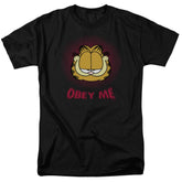 Garfield Obey Me Men's 18/1 Cotton Short-Sleeve T-Shirt