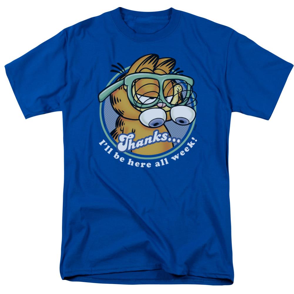 Garfield Performing Men's 18/1 Cotton Short-Sleeve T-Shirt