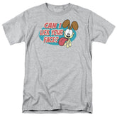 Garfield Question Men's 18/1 Cotton Short-Sleeve T-Shirt