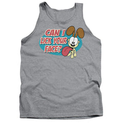 Garfield Question Men's 18/1 Cotton Tank Top