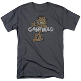 Garfield Retro Garf Men's 18/1 Cotton Short-Sleeve T-Shirt