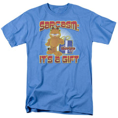 Garfield Sarcasm Men's 18/1 Cotton Short-Sleeve T-Shirt