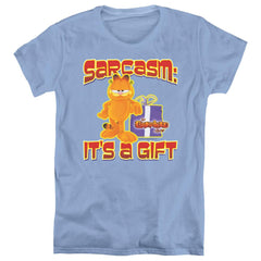 Garfield Sarcasm Women's 18/1 Cotton Short-Sleeve T-Shirt