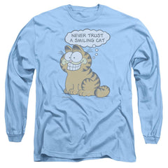 Garfield Smiling Cat Men's 18/1 Cotton Long-Sleeve T-Shirt