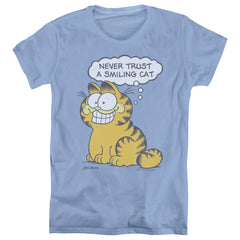 Garfield Smiling Cat Women's 18/1 Cotton Short-Sleeve T-Shirt