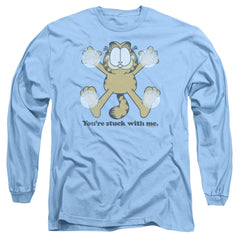 Garfield Stuck Men's 18/1 Cotton Long-Sleeve T-Shirt