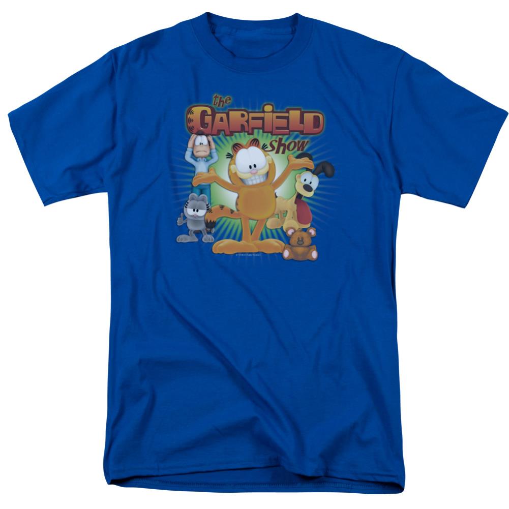 Garfield The Garfield Show Men's 18/1 Cotton Short-Sleeve T-Shirt