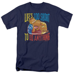 Garfield Too Short Men's 18/1 Cotton Short-Sleeve T-Shirt
