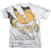 Garfield Torn Men's Regular Fit Poly Cotton Short-Sleeve T-Shirt