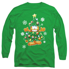 Garfield Tree Men's 18/1 Cotton Long-Sleeve T-Shirt