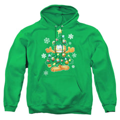 Garfield Tree Men's Pull-Over 75 25 Poly Hoodie