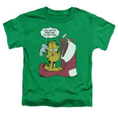 Garfield Wish Big Toddler 18/1 Cotton Short-Sleeve T-Shirt