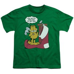 Garfield Wish Big Youth 18/1 100% Cotton Short-Sleeve T-Shirt