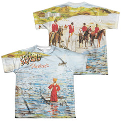 Genesis Foxtrot Cover (Front/Back Print) Youth Regular Fit Poly Short-Sleeve T-Shirt