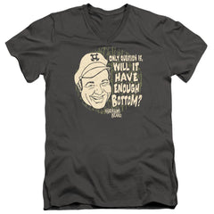 Gilligan's Island Enough Bottom Men's 30/1 Cotton Slim V-Neck T-Shirt
