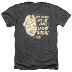 Gilligan's Island Enough Bottom Men's 30/1 Heather 60 40 Poly Short-Sleeve T-Shirt