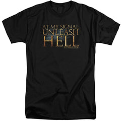 Gladiator Unleash Hell Men's 18/1 Tall Cotton Short-Sleeve T-Shirt
