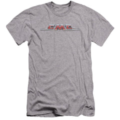 GMC Chrome Logo Men's Ultra-Soft 30/1 Cotton Slim Short-Sleeve T-Shirt