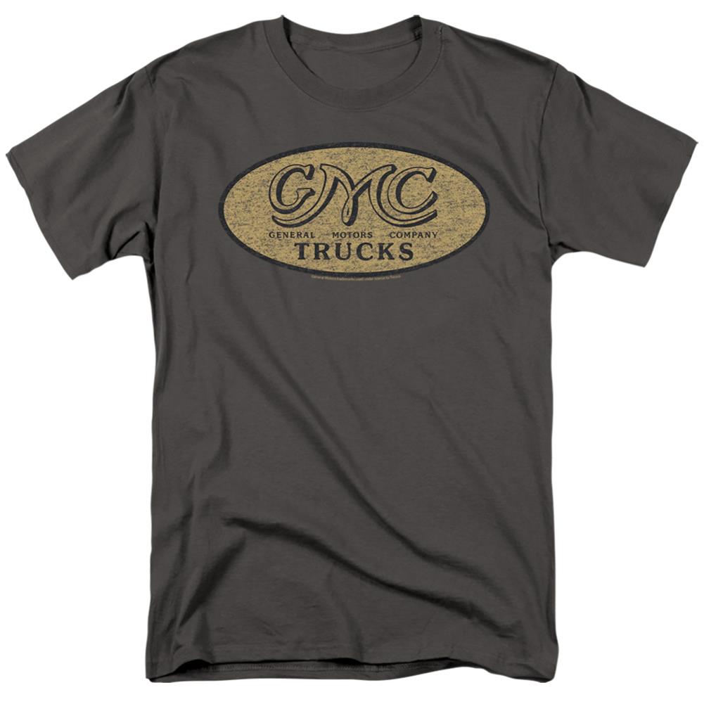 GMC Vintage Oval Logo Men's 18/1 Cotton Short-Sleeve T-Shirt