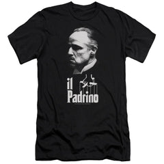 Godfather Il Padrino Men's Ultra-Soft 30/1 Cotton Slim Short-Sleeve T-Shirt