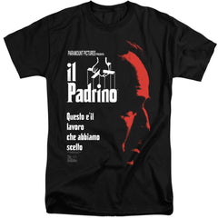 Godfather Italian Profile Men's 18/1 Tall Cotton Short-Sleeve T-Shirt