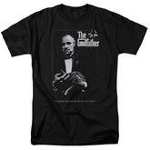 Godfather Poster Men's 18/1 Cotton Short-Sleeve T-Shirt