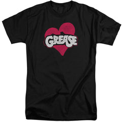 Grease Heart Men's 18/1 Tall Cotton Short-Sleeve T-Shirt