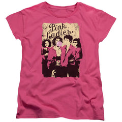 Grease Pink Ladies Women's 18/1 Cotton Short-Sleeve T-Shirt