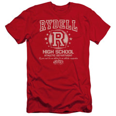 Grease Rydell High Men's Ultra-Soft 30/1 Cotton Slim Short-Sleeve T-Shirt