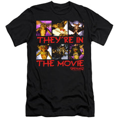 Gremlins 2 In The Movie Men's Ultra-Soft 30/1 Cotton Slim Short-Sleeve T-Shirt